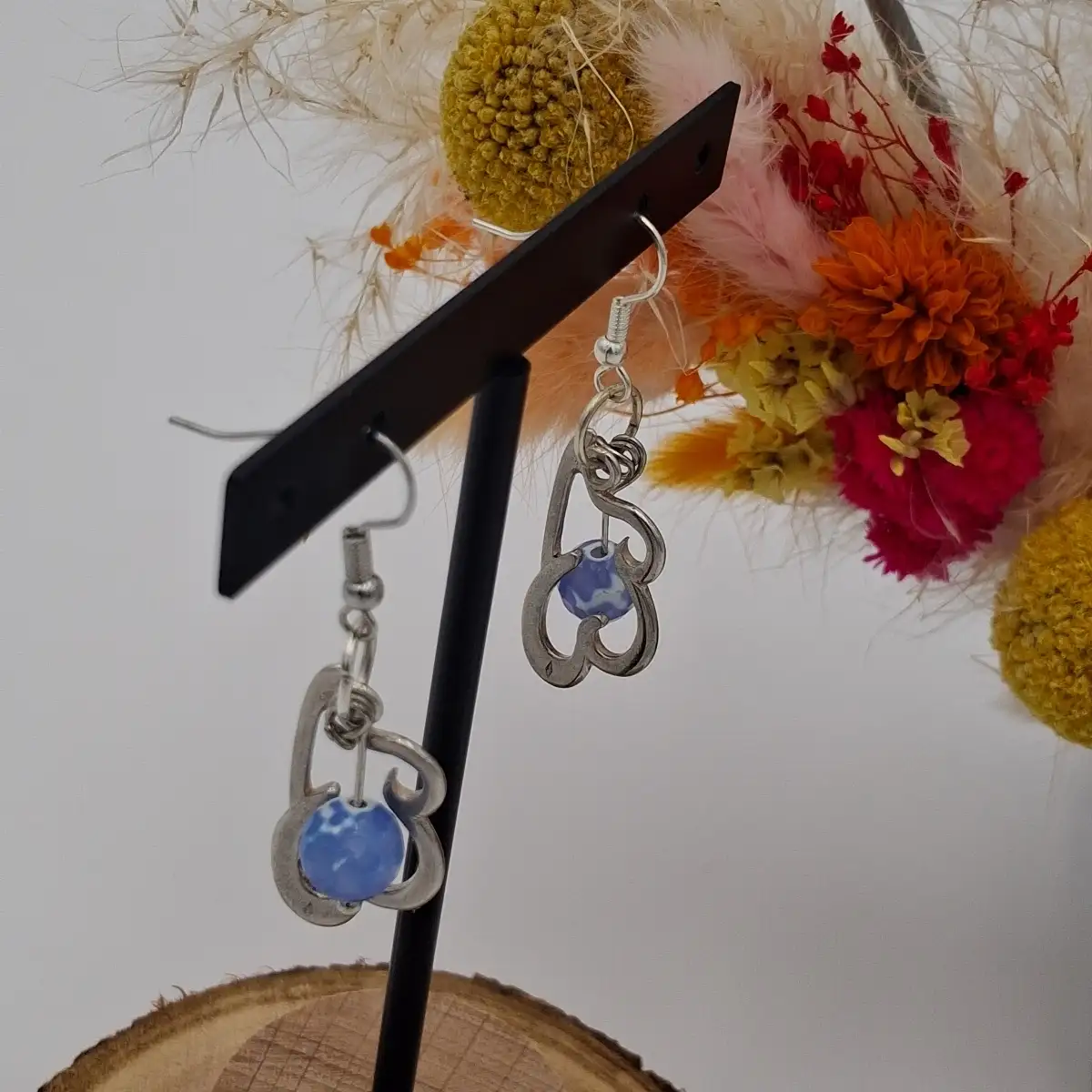 Boucles "Bleu d'altitude"
