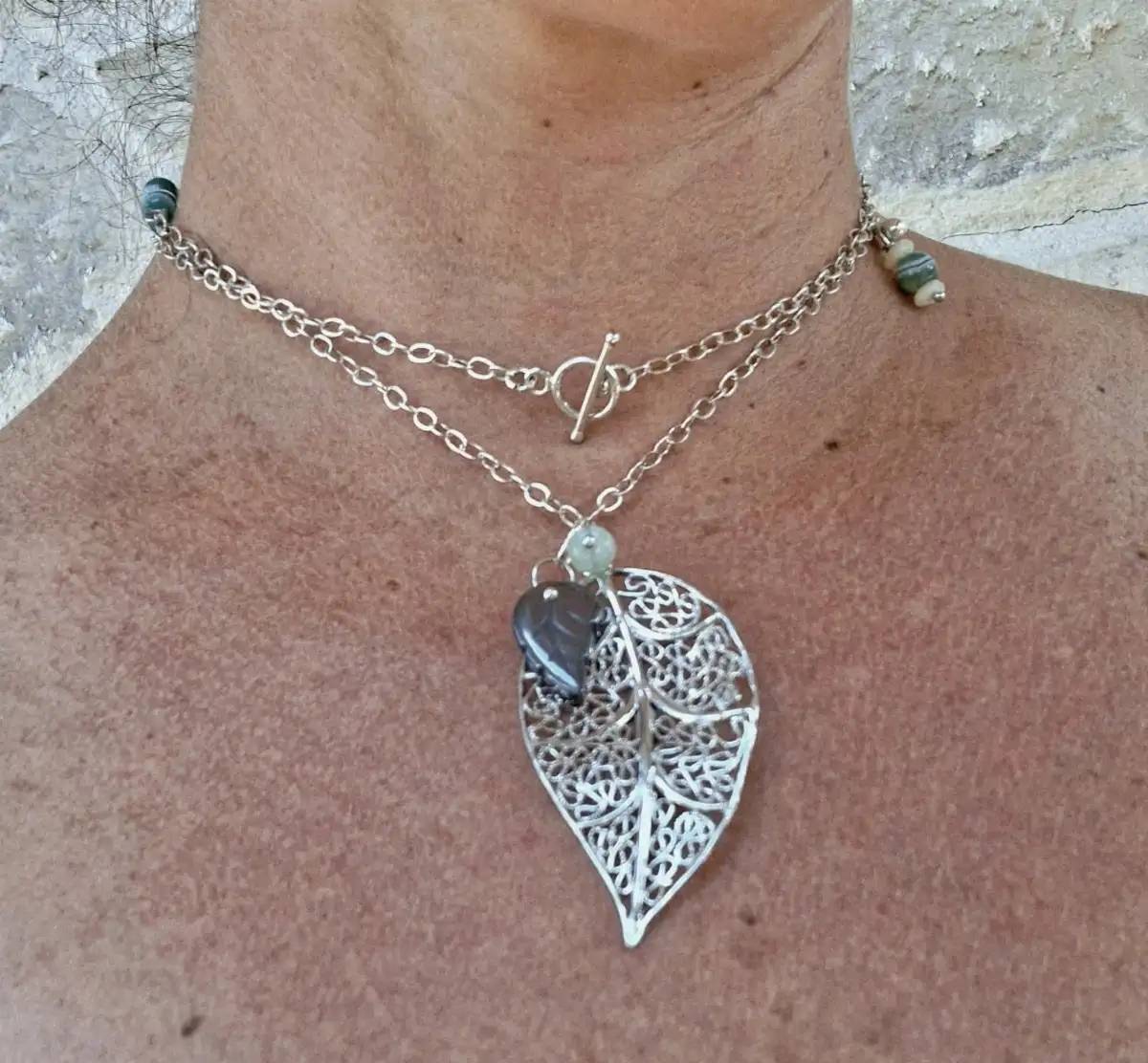 Sautoir "Élégance Naturelle"