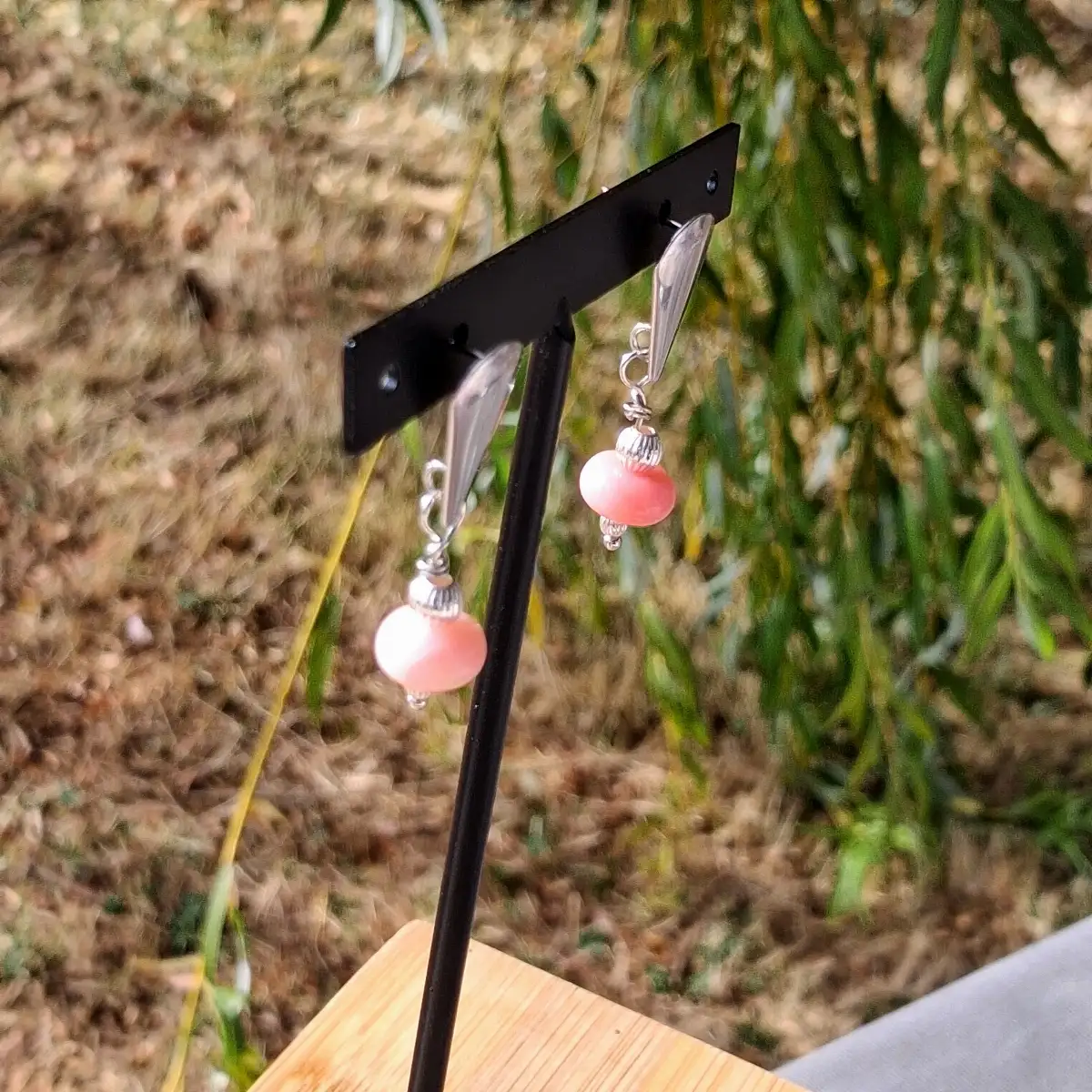 Boucles "Douceur d'Opale"